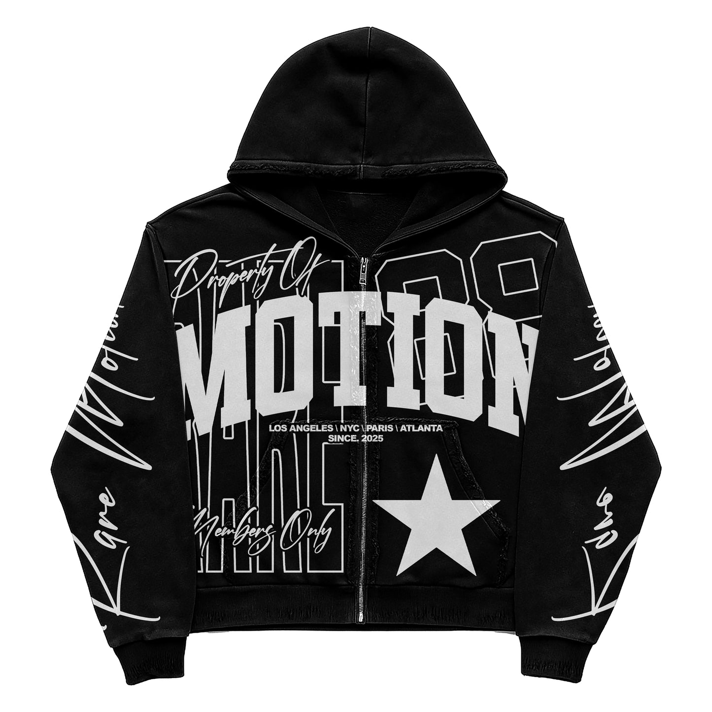 BLACK Rare Motion Hoodie (Pre-Order)