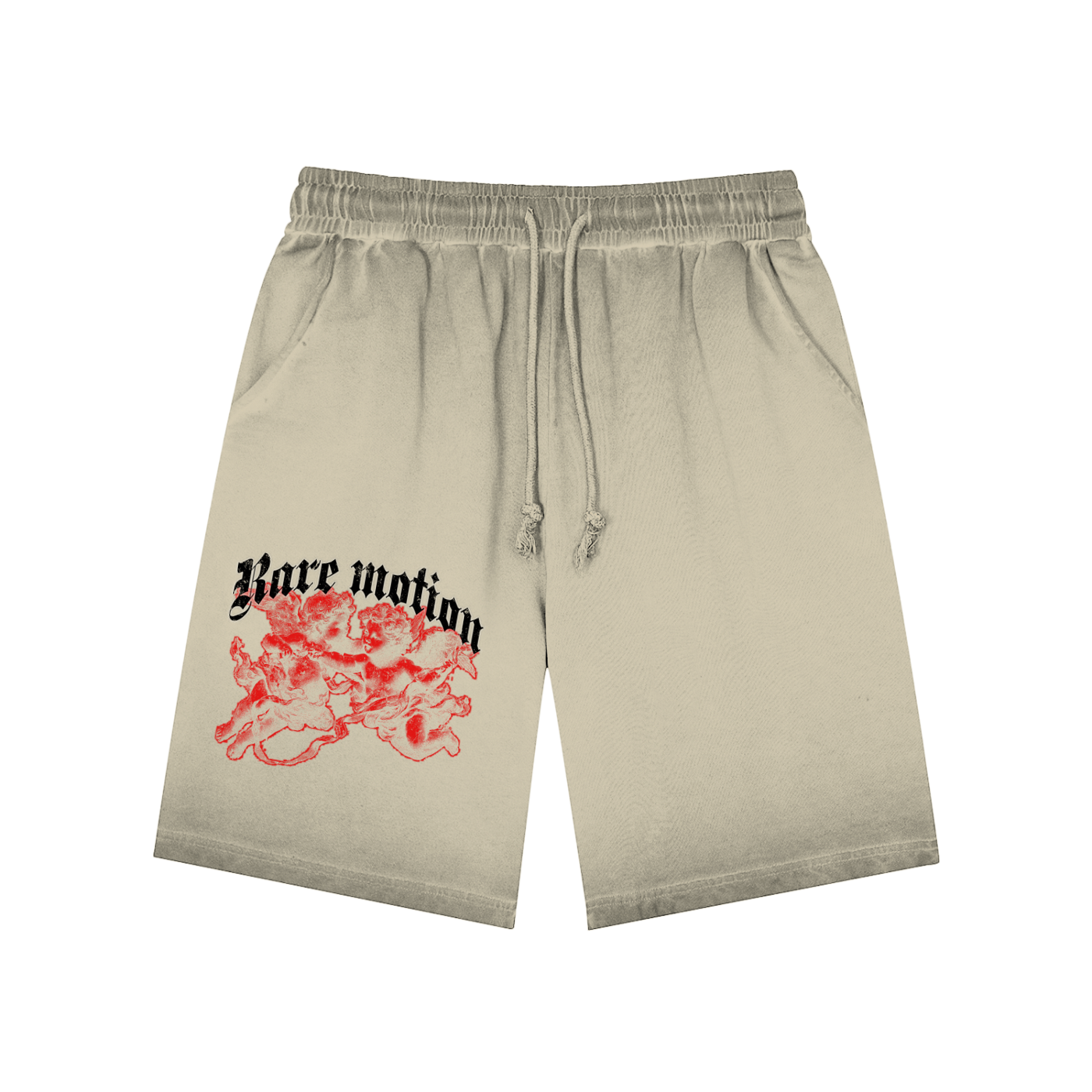 RARE MOTION shorts- Red Logo